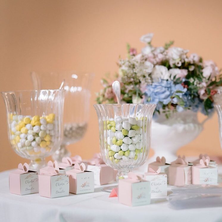 Confetti e gift da regalare agli ospiti del matrimonio